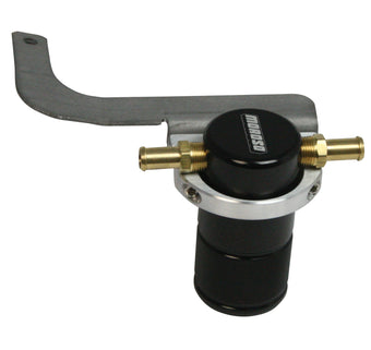 compare product Moroso 95-99 BMW M3 Air/Oil Separator Catch Can - Small Body - Billet Aluminum - Black Finish