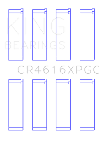 compare product King Engine Bearings Subaru FA20 pMaxKote Performance Rod Bearing Set - Size STD