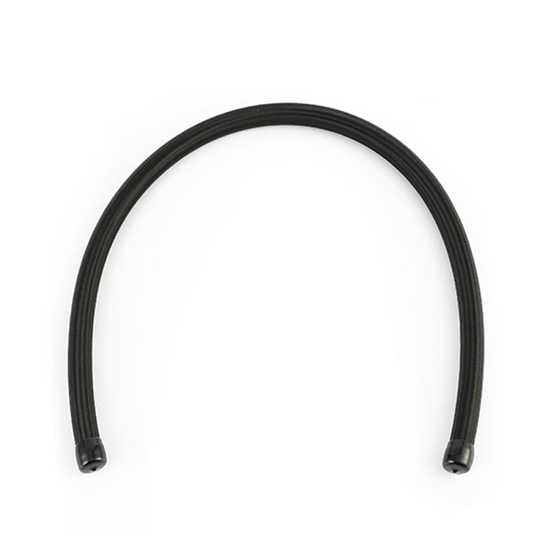 Mishimoto 3Ft Stainless Steel Braided Hose w/ - 6AN Fittings - Black - My Store