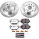 Power Stop 15 - 18 Volkswagen Golf Rear Z26 Street Warrior Brake Kit - My Store