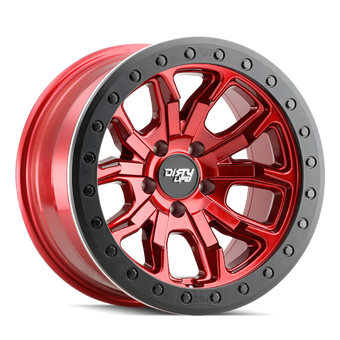 compare product Dirty Life 9303 DT-1 17x9 / 6x139.7 BP / -12mm Offset / 106mm Hub Crimson Candy Red Wheel