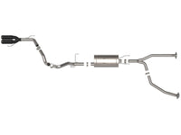 aFe 23 - 24 Toyota Sequoia V6 3.4L Vulcan Series 2 - 1/2in to 3in 304 SS Cat - Back Exhaust w/ Black Tip - My Store