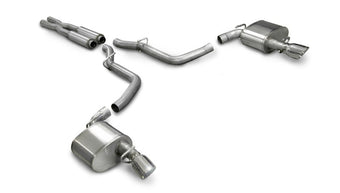 compare product Corsa 2005-2010 Dodge Charger No Towing Hitch SRT-8 6.1L V8 Polished Xtreme Cat-Back Exhaust