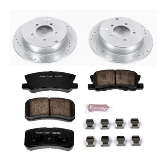 compare product Power Stop 09-15 Mitsubishi Lancer Rear Z23 Evolution Sport Brake Kit