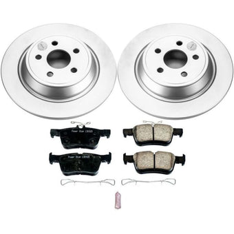 compare product Power Stop 15-19 Ford Edge Rear Z17 Evolution Geomet Coated Brake Kit