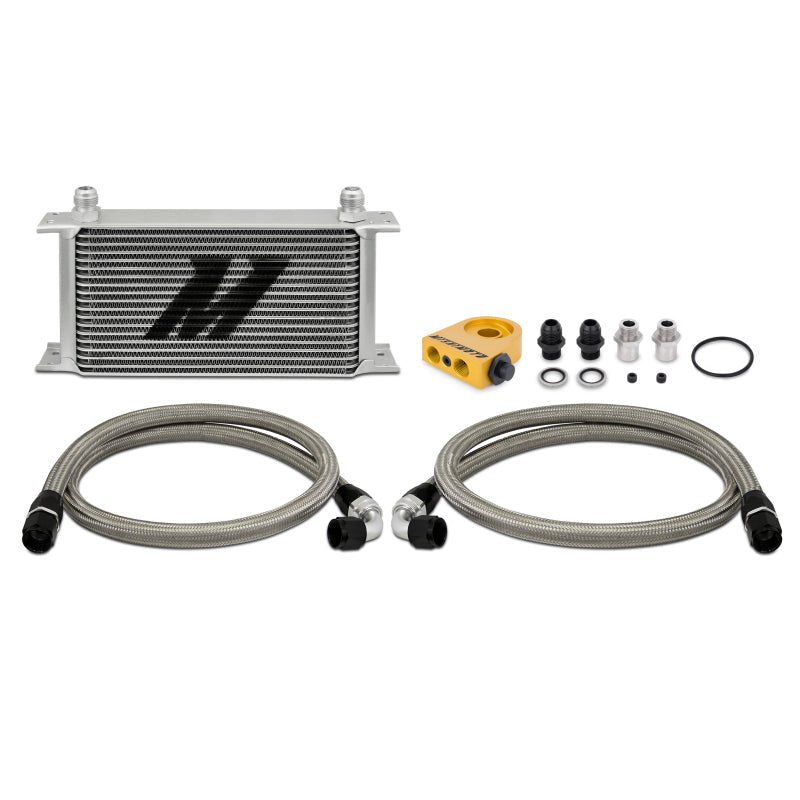 Mishimoto Universal 19 Row Thermostatic Oil Cooler Kit - My Store