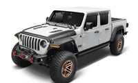 Bushwacker 18 - 22 Jeep Wrangler 2/4dr / 20 - 22 Jeep Gladiator Trail Armor Hood Armor (3pc) - Tex. Blk - My Store
