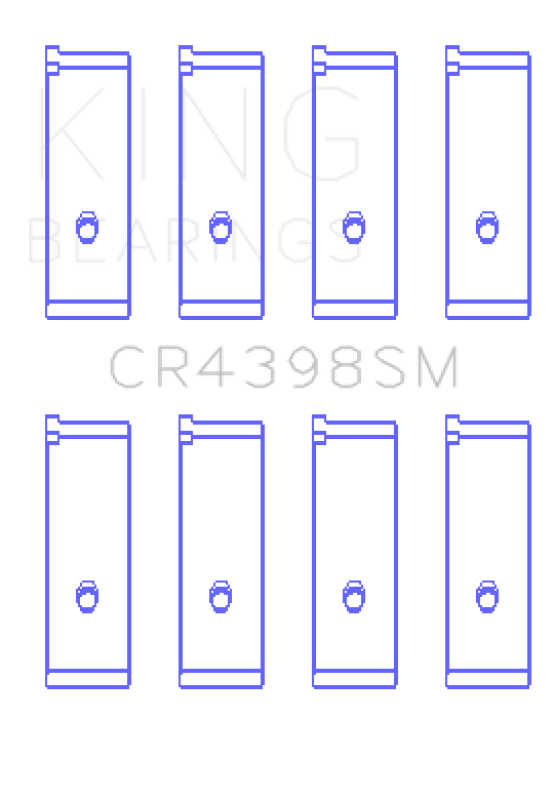 King Engine Bearings Honda L13A4/L15A (Size 0.25) Connecting Rod Bearing Set - My Store