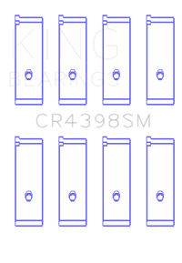 King Engine Bearings Honda L13A4/L15A (Size 0.25) Connecting Rod Bearing Set - My Store