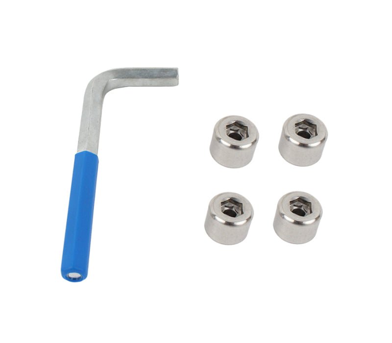 Kentrol 97 - 06 Jeep OEM Anti - Theft Door Nuts Wrangler TJ - Polished Silver - My Store