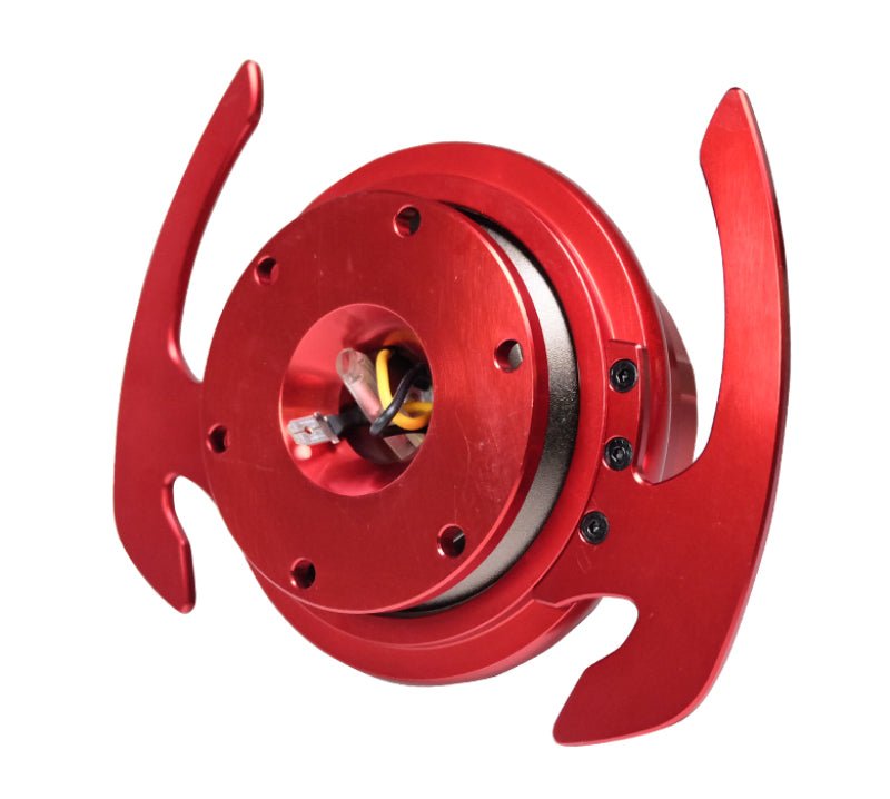NRG Quick Release Kit Gen 4.0 - Red Body / Red Ring w/ Handles - My Store