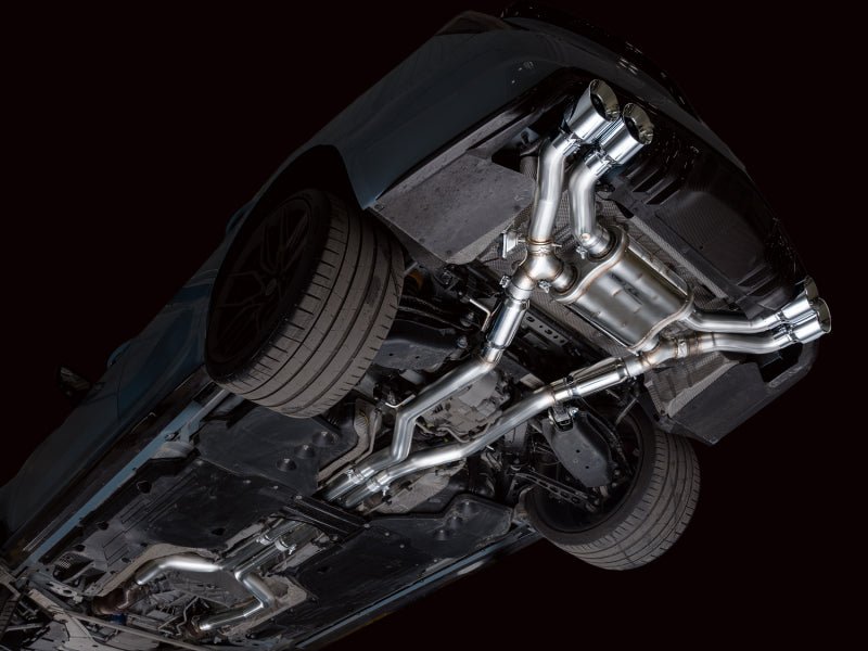 AWE Tuning 22 - 26 Cadillac CT5 - V Blackwing SwitchPath Exhaust - Chrome Silver Tips - My Store