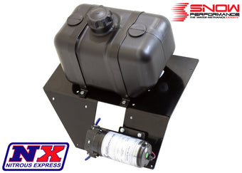 compare product Snow Performance Water Tank & Pump Bracket 2015+ Ford Mustang