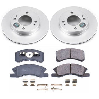 compare product Power Stop 14-15 Mitsubishi Mirage Front Z17 Evolution Geomet Coated Brake Kit