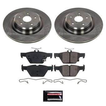 compare product Power Stop 19-20 Subaru Ascent Rear Semi-Coated Rotor Kit