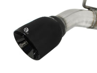 aFe MACHForce XP Exhaust 2.5in Stainless Steel CB/10 - 13 Chevy Camaro V6 - 3.6L (td) (gloss blk tip) - My Store