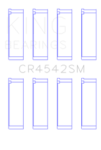 King Engine Bearings Honda K - Series (Except A3)/16V 2.0L/2.3L/2.4L (Size +0.25mm) Conrod Bearing Set - My Store
