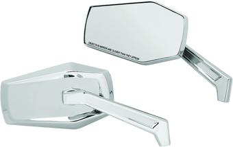 compare product Kuryakyn Hex Mirrors Chrome
