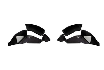 compare product Fishbone Offroad 2018+ Jeep Wrangler JL Rear Pair Aluminum - Black Powdercoat Inner Fenders