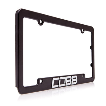 compare product Cobb Black License Plate Frame