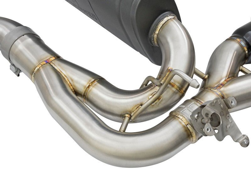 aFe 16 - 18 BMW M2 L6 - 3.0L MACH Force - Xp 3in to 2.5in 304 SS Cat - Back Exhaust System - Quad Black Tips - My Store
