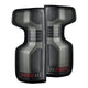AlphaRex 19 - 24 Chevy Silverado 1500 / 20 - 24 2500HD/3500HD LUXX - Series LED Tail Lights Alpha Black - My Store