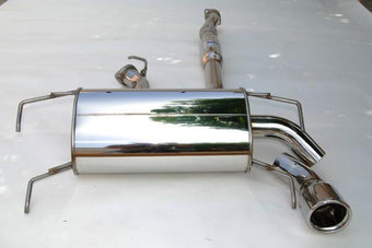 compare product Invidia 08+ WRX Hatch Q300 Single Rolled SS Cat-back Exhaust