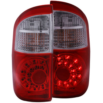 compare product ANZO 2004-2006 Toyota Tundra LED Taillights Red/Clear