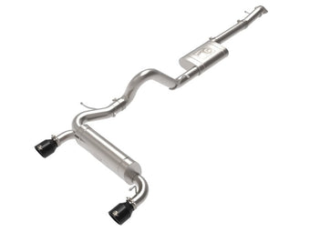 compare product aFe Vulcan 3in 304 SS Cat-Back Exhaust 2021 Ford Bronco L4-2.3L (t)/V6-2.7L (tt) w/ Black Tips