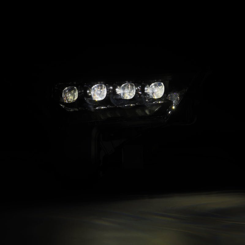 AlphaRex 22 - 23 Toyota Tundra NOVA - Series Headlights Alpha - Black w/Amber DRL - Req 810029 OR 810030 - My Store