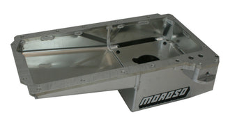 compare product Moroso GM LS/02-15 COPO Camaro (w/Rear Sump) Fabricated Drag Race Baffled 7qt 7.5in Aluminum Oil Pan