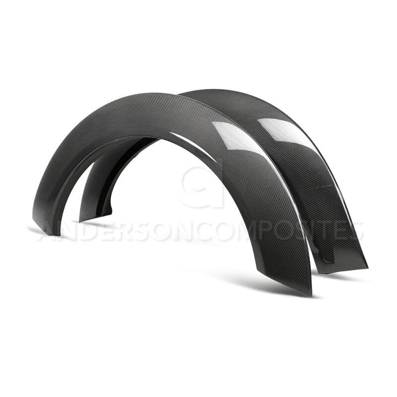 Anderson Composites 2018 Dodge Demon Wide Body Fender Flares (Rear) - My Store