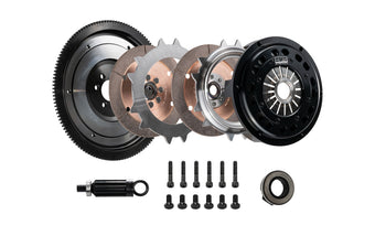 compare product DKM Clutch 09-10 BMW 135i Segmented Ceramic Twin Disc Clutch Kit w/Flywheel (850 ft/lbs Torque)