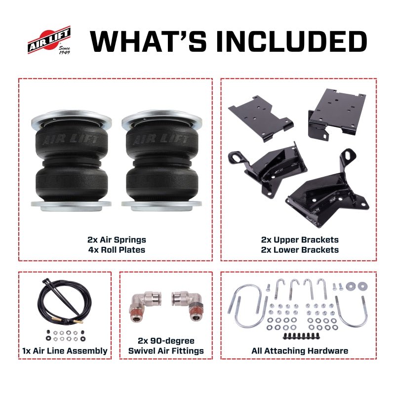 AirLift Performance 21 - 24 Ford Bronco LoadLifter 5000 Air Spring Kit - My Store