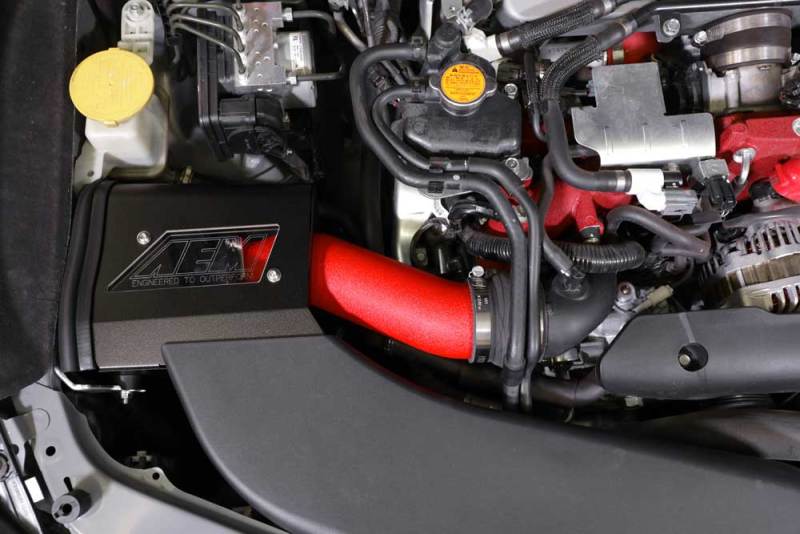 AEM Induction 2019 Subaru WRX STI 2.5L Cold Air Intake - Wrinkle Red - My Store