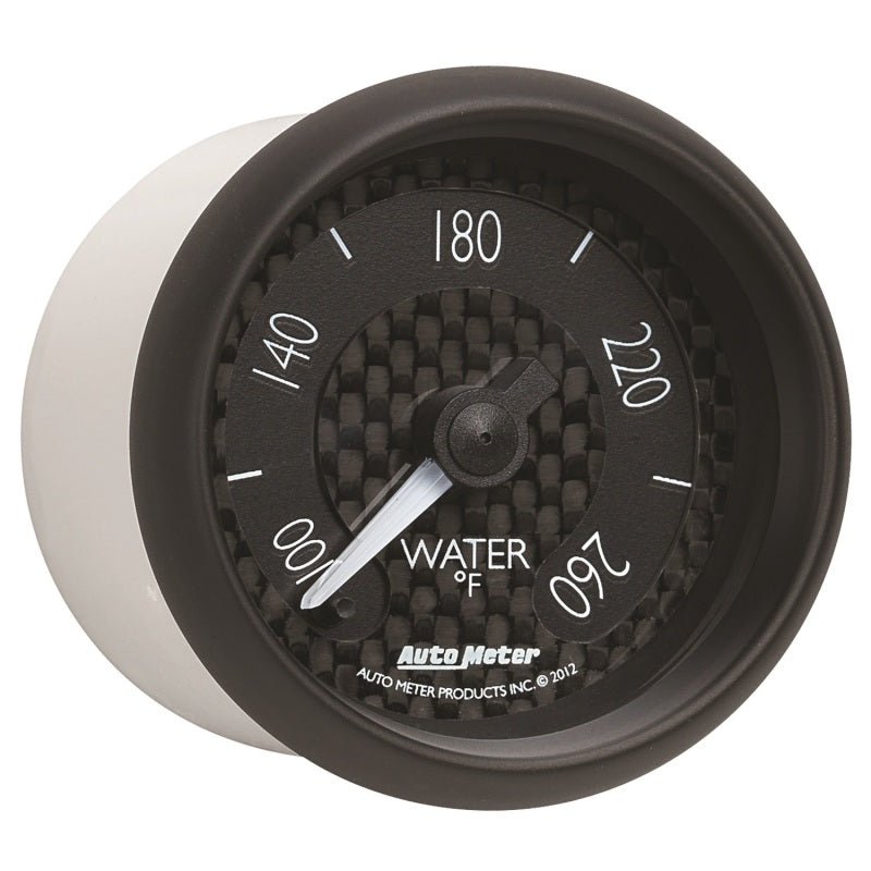 Autometer GT Series 52mm Full Sweep Electronic 100 - 260 Deg F Water Temperature Gauge - My Store