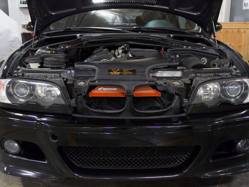aFe MagnumFORCE Intakes Scoops AIS BMW 3 - Series/ M3 (E46) 01 - 06 L6 - Orange - My Store