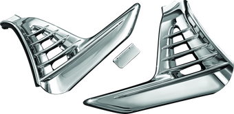 compare product Kuryakyn Louvered Battery Box Cover 01-10 GL1800 Chrome