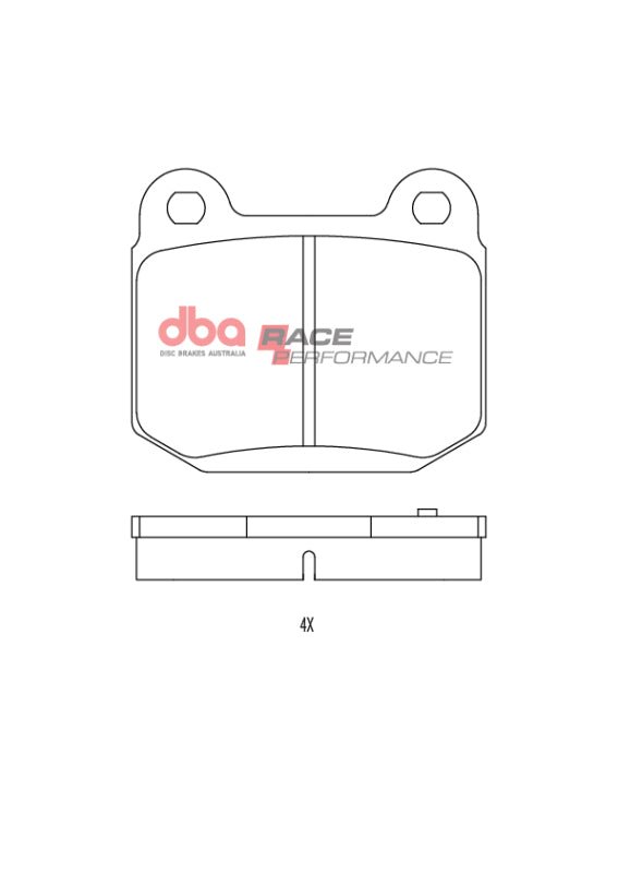 DBA 12 - 21 Subaru BRZ / 01 - 15 Subaru WRX STI Rear Race Performance Brake Pads - My Store