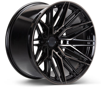 compare product Vossen HF6-5 20x10 / 6x139.7 / ET-18 / Super Deep Face / 106.1 - Tinted Gloss Black Wheel