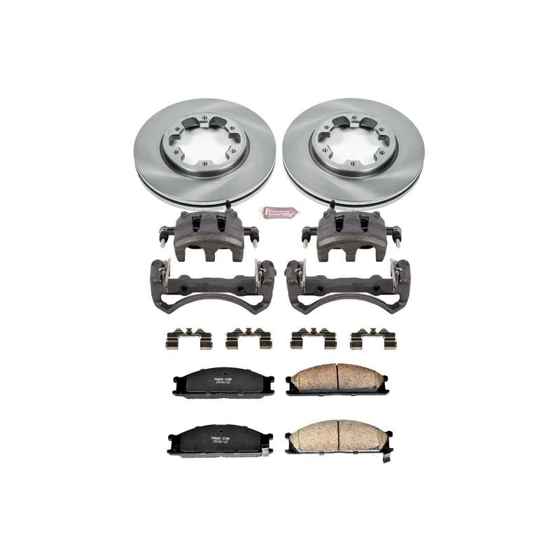 Power Stop 93 - 94 Nissan D21 Front Autospecialty Brake Kit w/Calipers - My Store