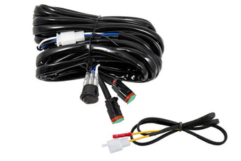 compare product Diode Dynamics Heavy Duty Dual Output Light Bar Wiring Harness