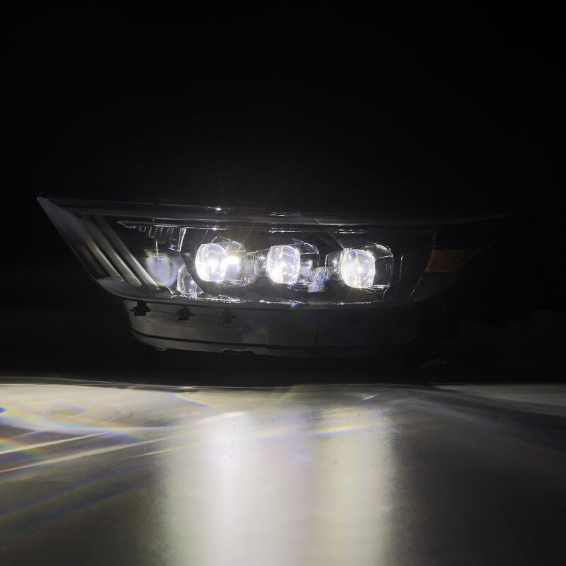 AlphaRex 15 - 17 Ford Mustang NOVA LED Proj HL Alpha - Black w/Activ Light/Seq. Signal + Switchback DRL - My Store