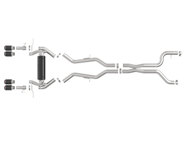 aFe 23 - 25 BMW M2 L6 - 3.0L (G87) MACH Force - Xp Cat - Back Exhaust w/ Carbon Fiber Tip - My Store