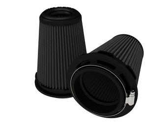 compare product aFe Momentum Intake Air Filter w/Black Pro 5R (Pair) 3-1/2IN F x 5IN B x 3-1/2IN T (Inverted) x 6IN
