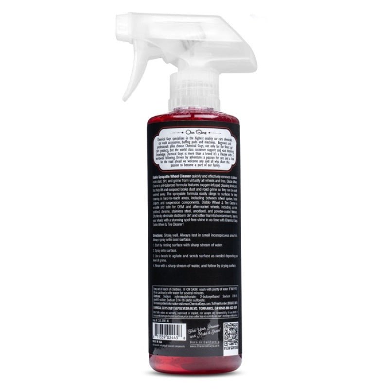 Chemical Guys Diablo Wheel And Rim Cleaner - 16oz - My Store
