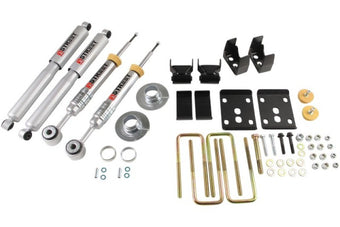 compare product Belltech 09-13 Ford F150 Ext&Quad Cab Short Bed 2WD Lowering Kit w/ SP Shocks 5.5in R Drop