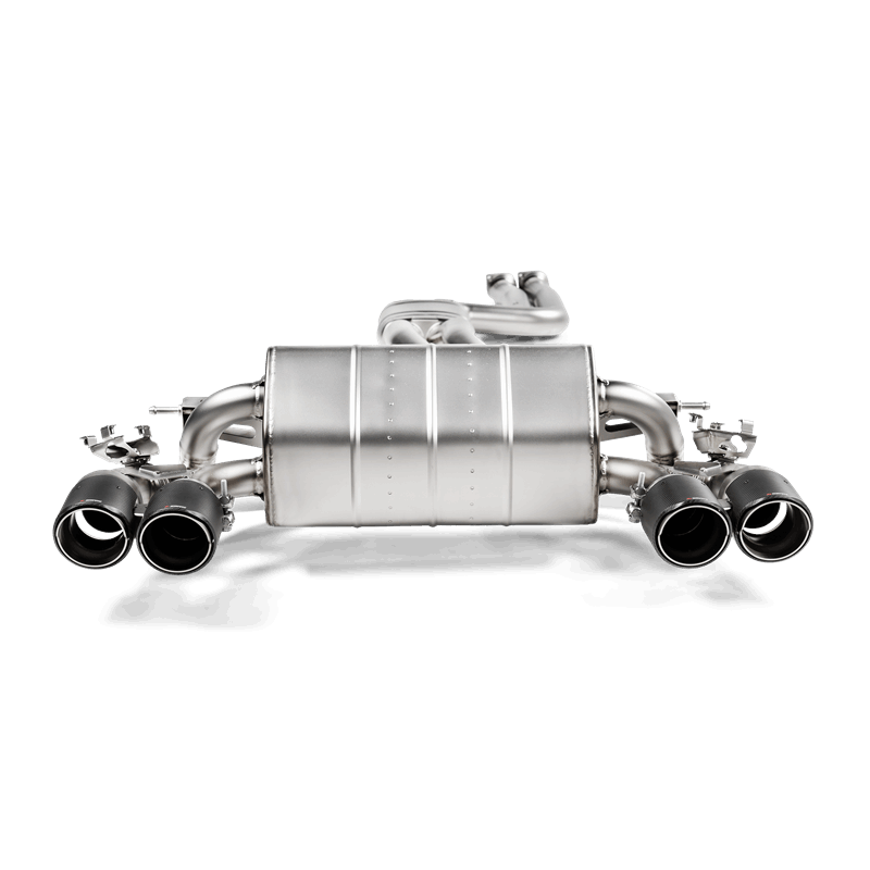 Akrapovic 2018+ BMW M2 Competition/M2 CS (F87N) Slip - On Line (Titanium) w/Carbon Fiber Tips - My Store