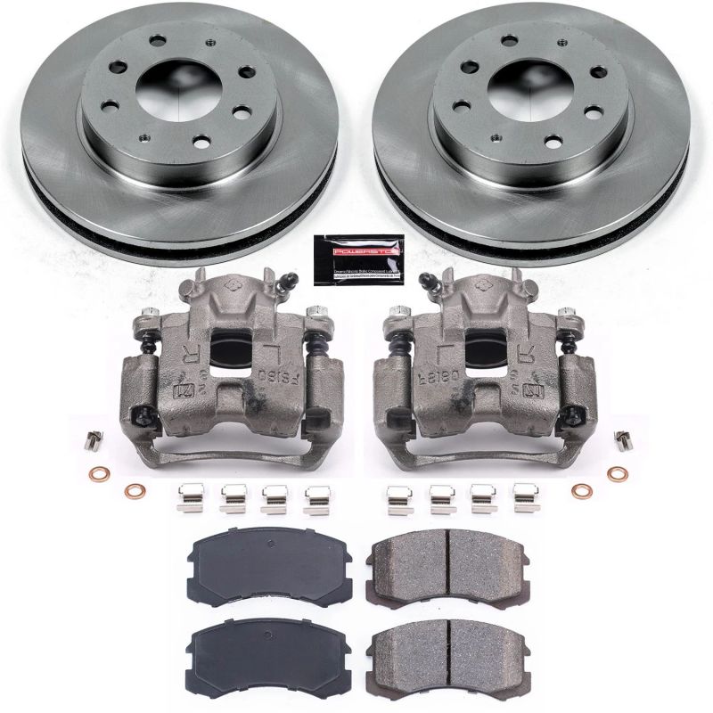 Power Stop 02 - 07 Mitsubishi Lancer Front Autospecialty Brake Kit w/Calipers - My Store