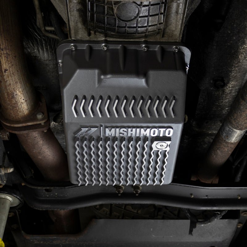 Mishimoto 89 - 10 Powerstroke E4OD 4R100 5R110 Trans Pan Cast GR - My Store